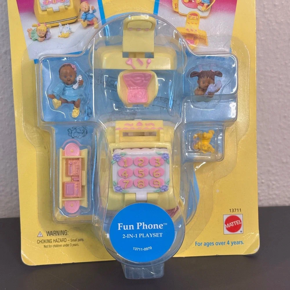 Mattel Mimi and the Goo Goos Playset Kids Multi New Vintage 1995 Fun Phone Lot